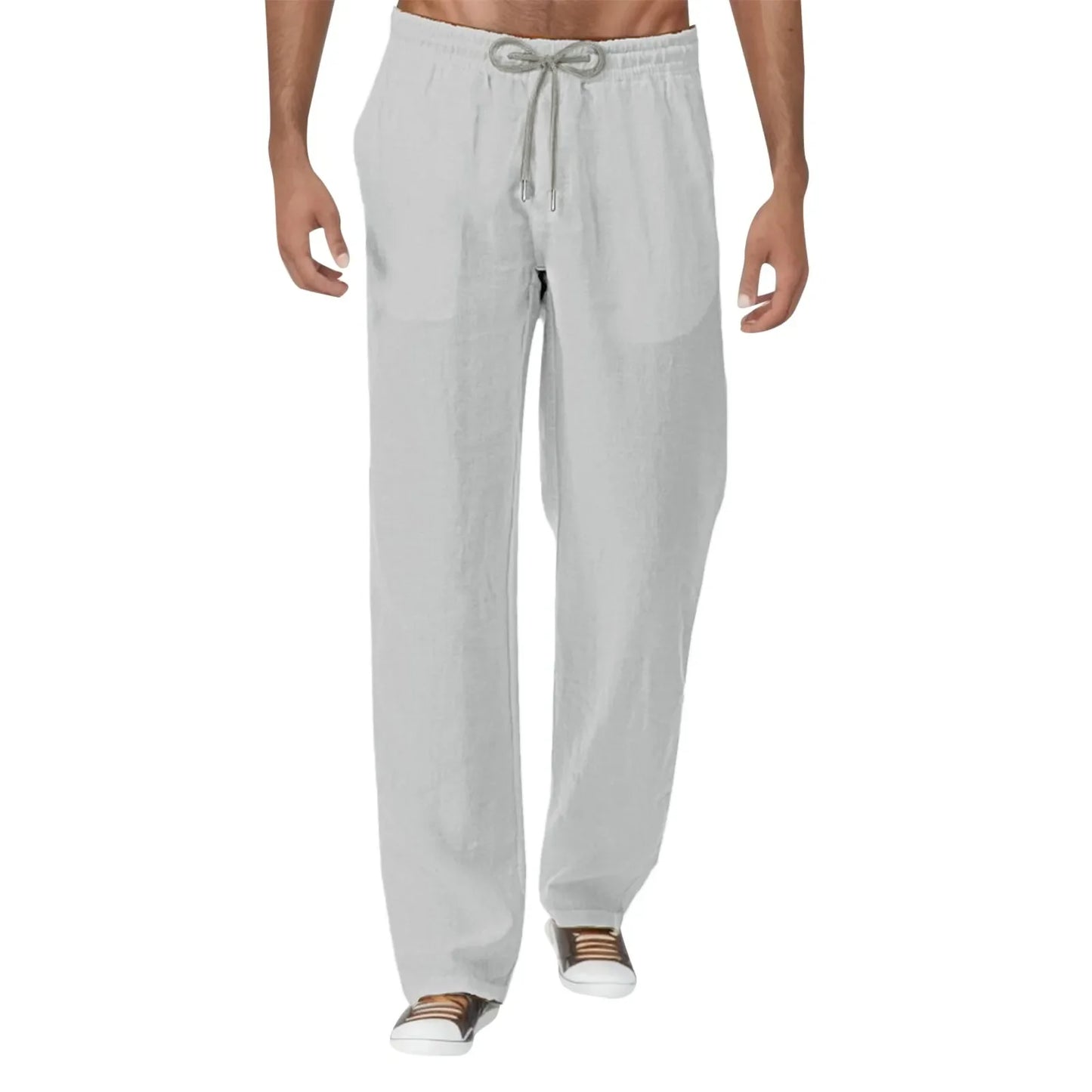 Cotton Line Pants