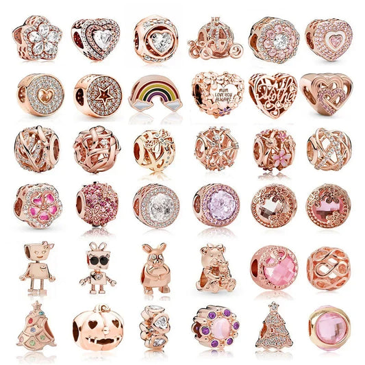 Rose Gold Charms