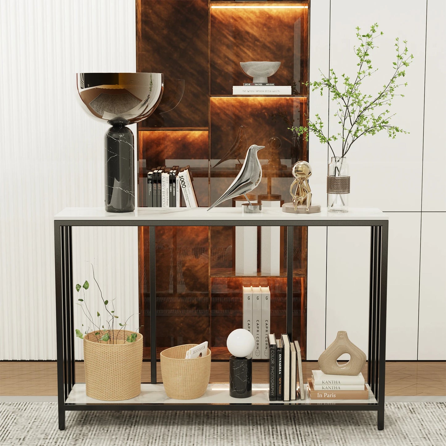 Long Modern Console Table