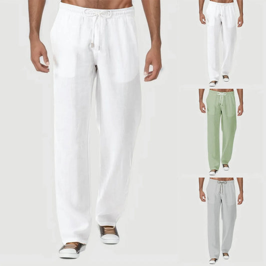 Cotton Line Pants