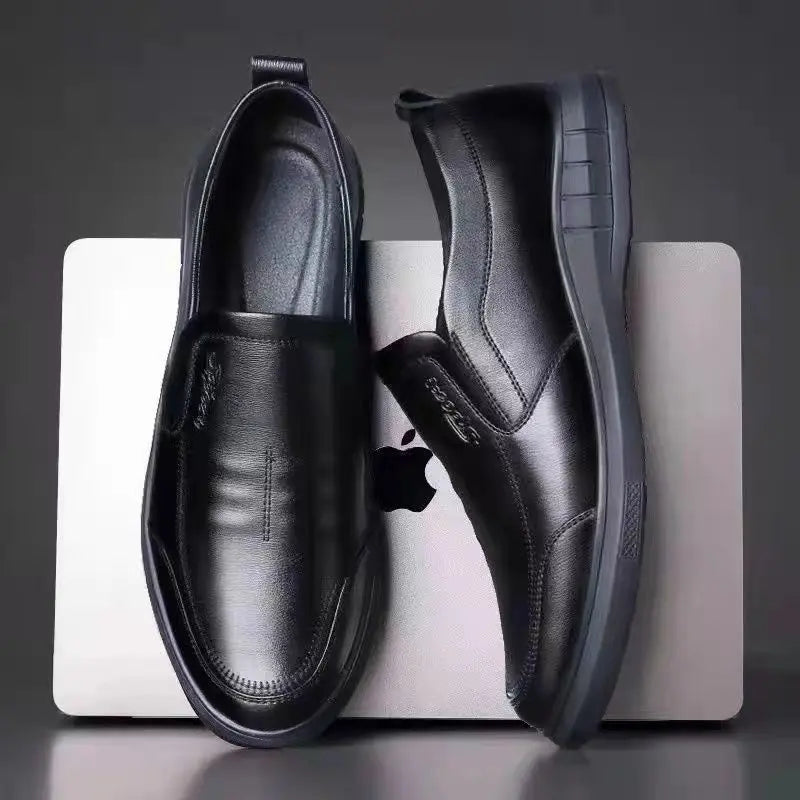 Black Cowhide Shoe